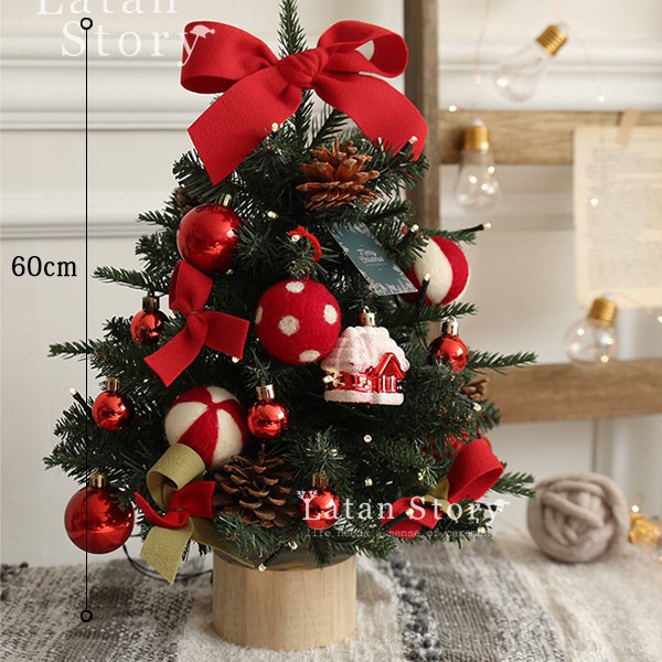 Decorative Tabletop Christmas Tree Figure