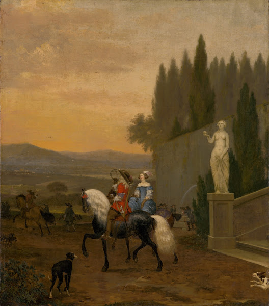 Departure To The Hunt 1674