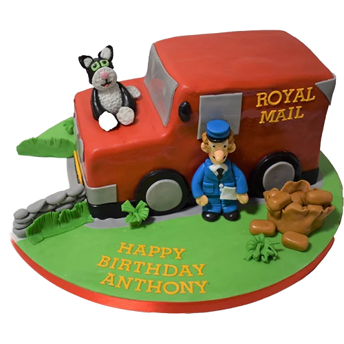 Postman Pat Birthday Cake CB-NC072