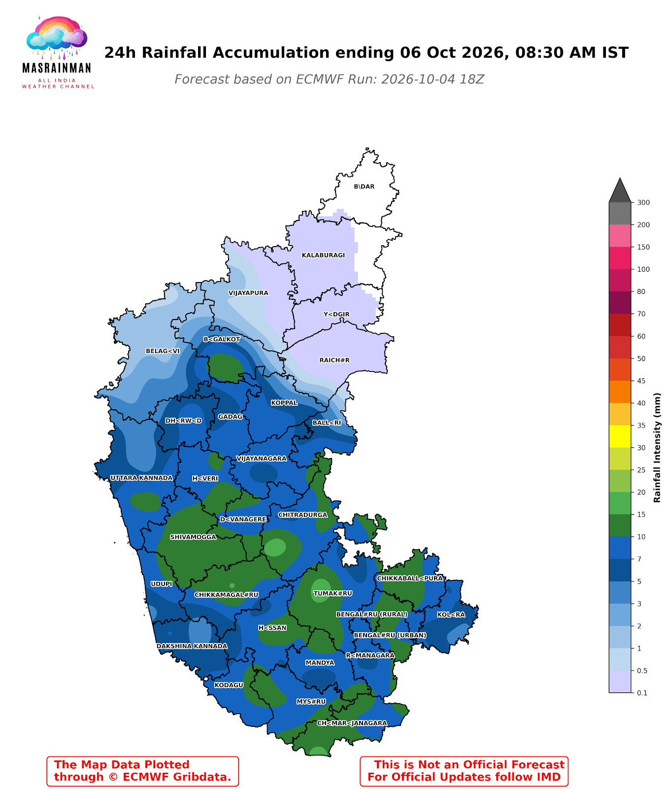 Karnataka - MasRainMan Weather