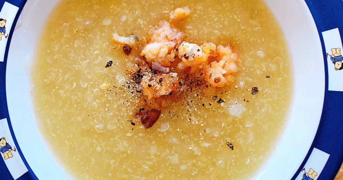 Súp bắp tôm hạt sen quinoa