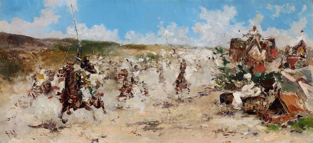 The Game Of Gunpowder C 1900