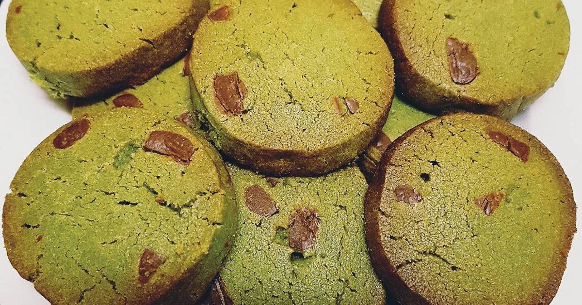 Bánh quy trà xanh (matcha cookies)