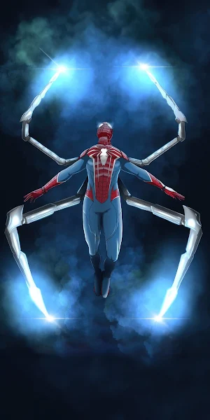 Spiderman, Iron Spider, Marvel, Avengers 4K iPhone Wallpaper Background