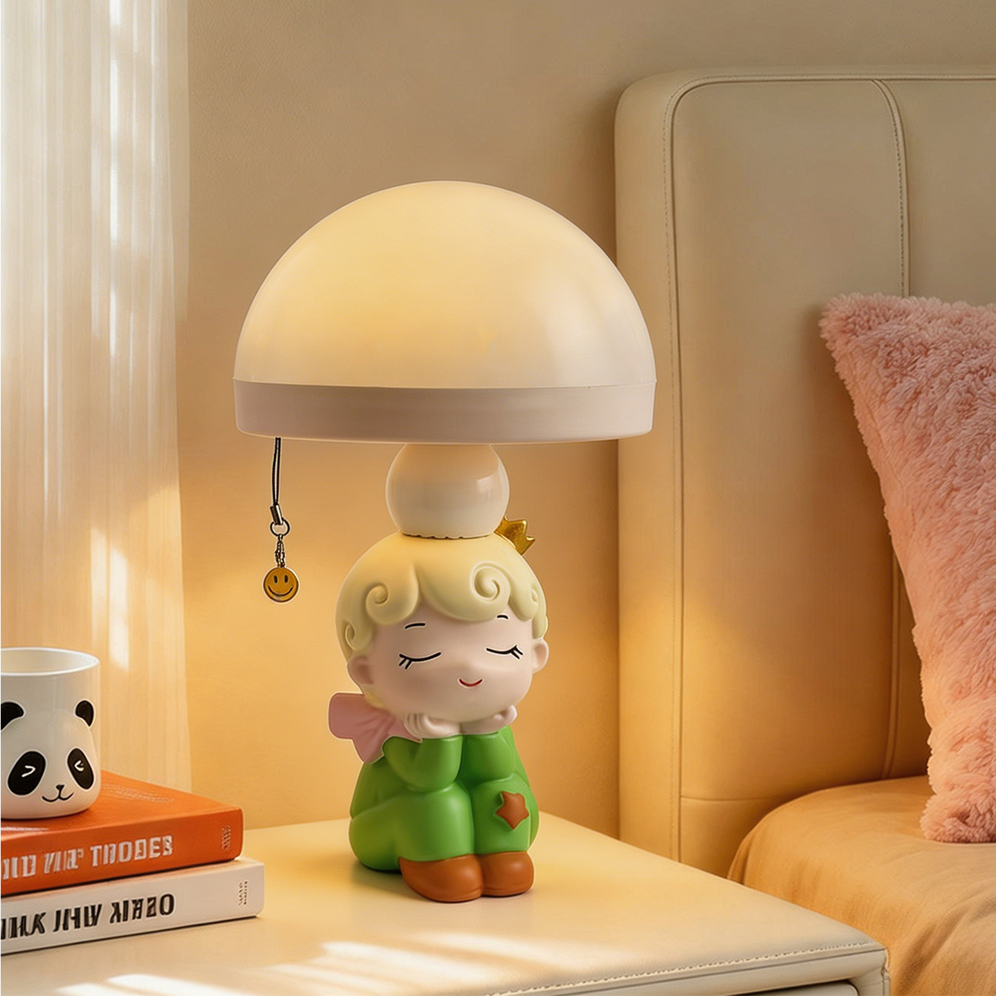 Quallen-Tischlampe mit Märchen-Design