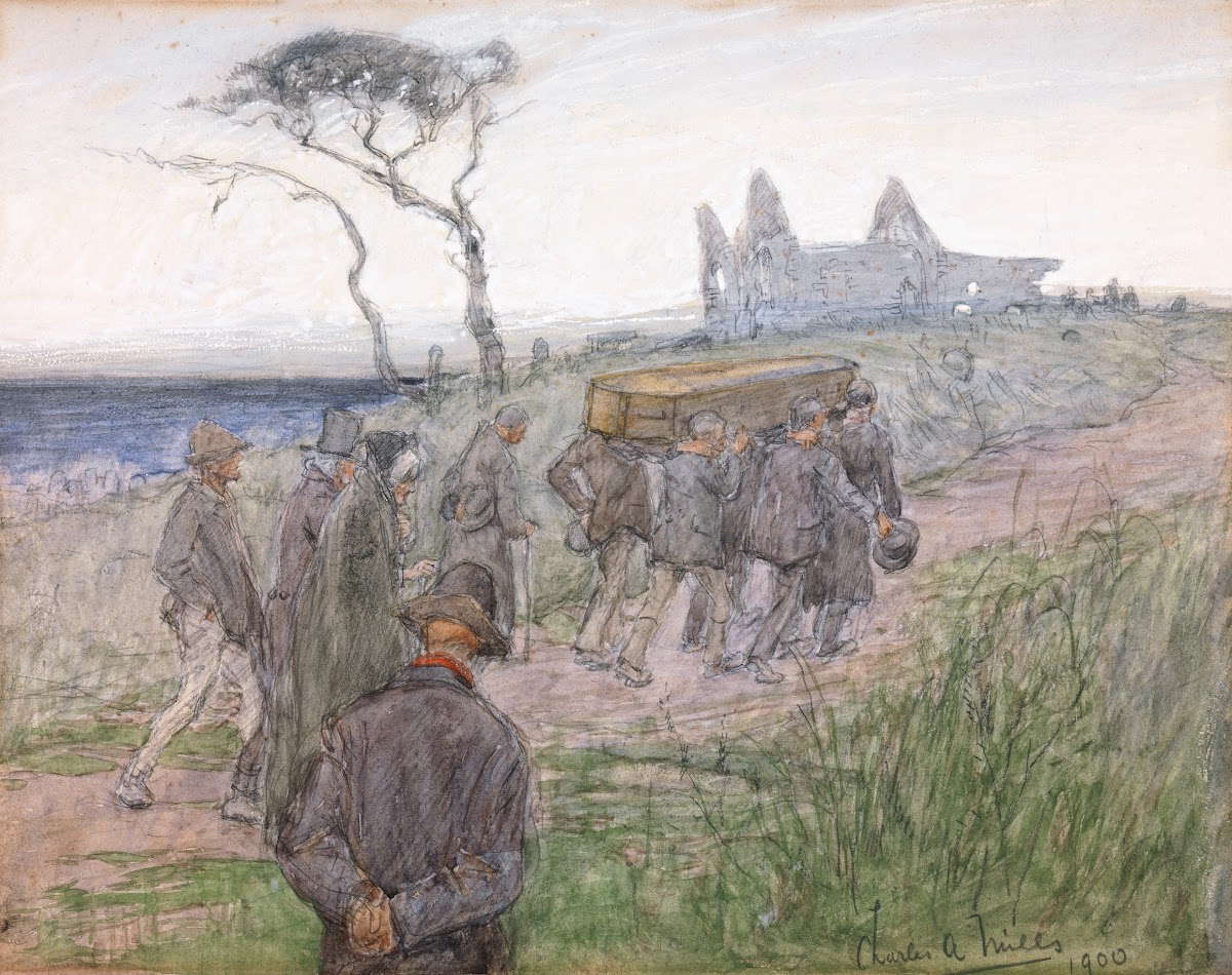A Funeral Procession 1900
