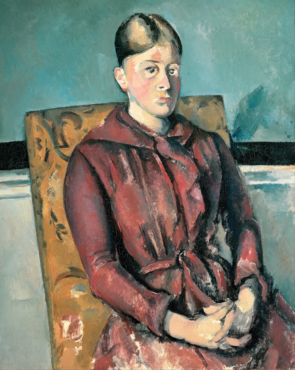 Madame Cézanne In A Yellow Armchair 1888 1890
