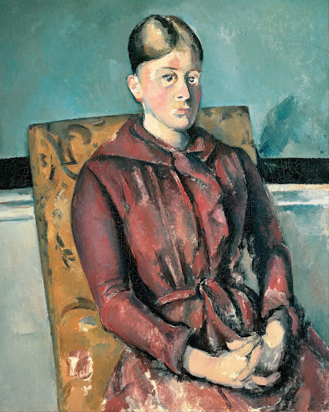 Madame Cézanne In A Yellow Armchair 1888 1890
