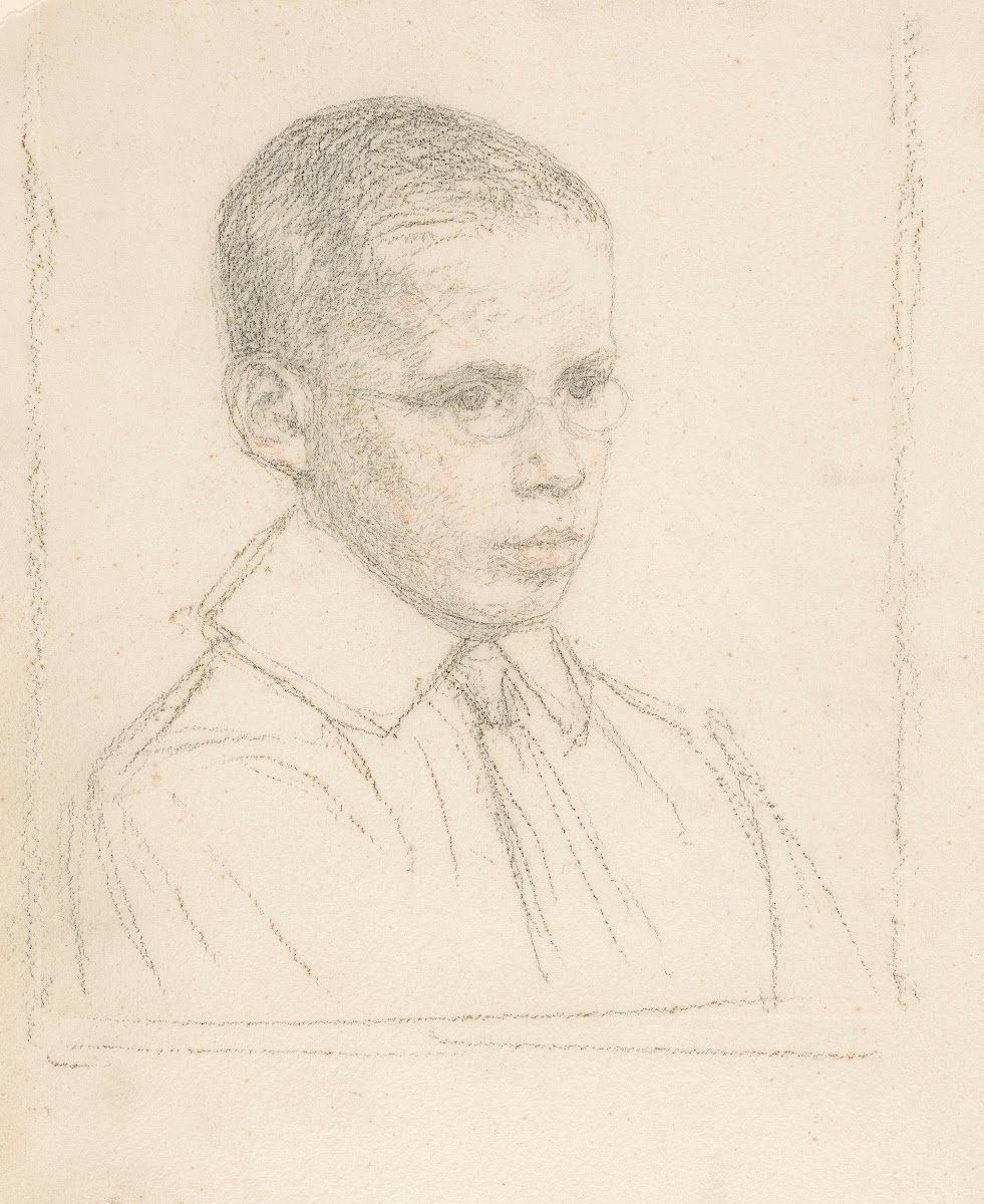 Portret van Justus Veth 1874   1925