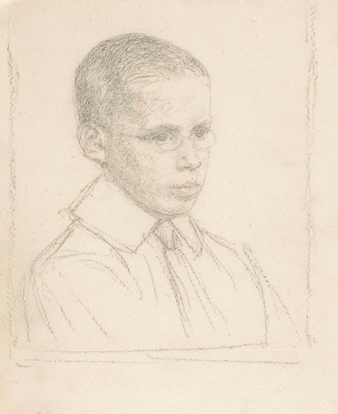 Portret van Justus Veth 1874   1925