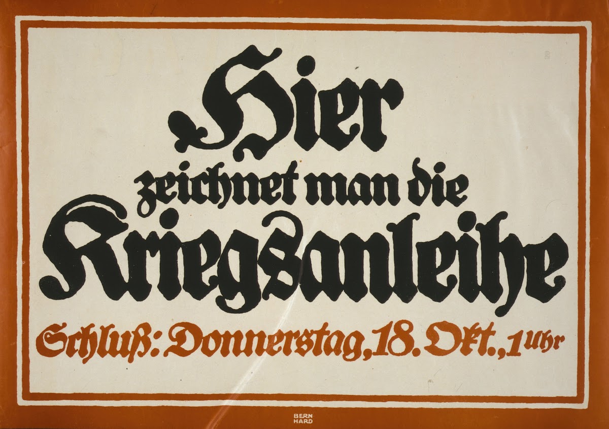 Hier Zeichnet Man Die Kriegsanleihe 1914 1918