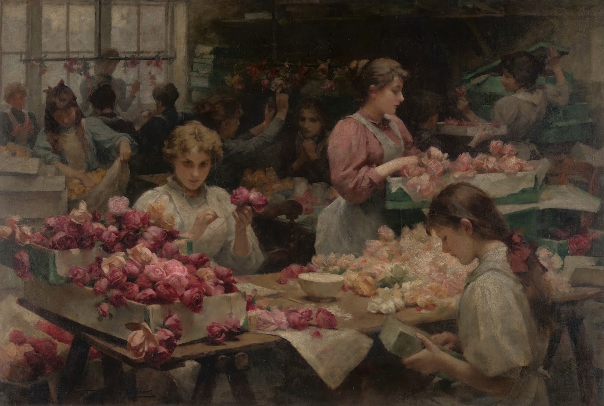 The Clerkenwell flower makers 1896