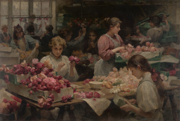 The Clerkenwell flower makers 1896