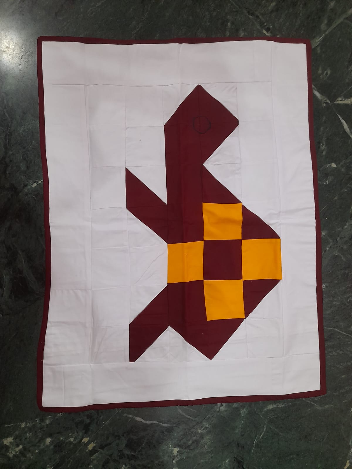 Manne (baby quilt)  medium size 7