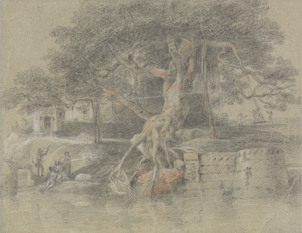 A Dying Hindu Brought to the River Ganges 1788