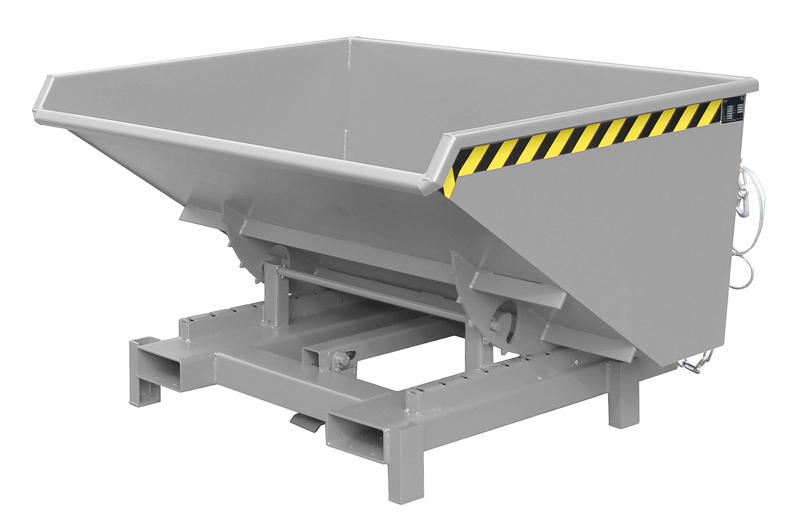 Zware lastenkieper SK 900, gelakt, Muisgrijs