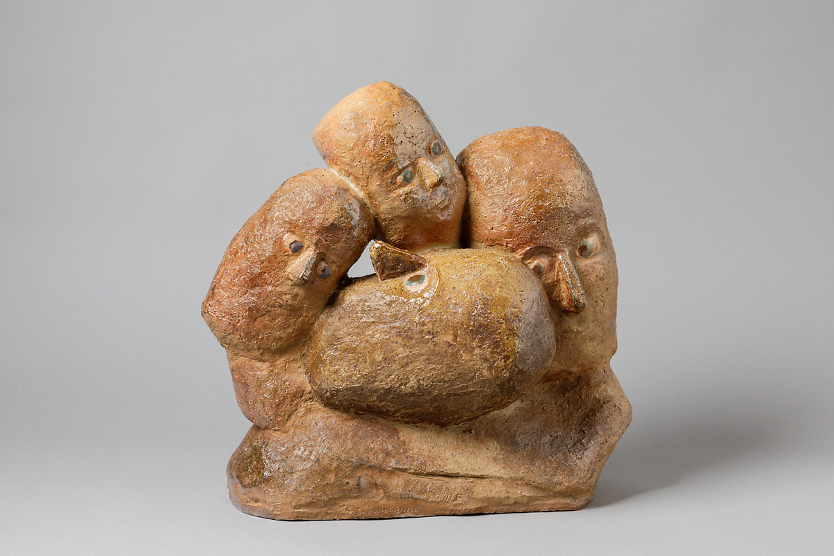 La Famille
Sculpture, 2019
Grès Engobé
Hauteur: 45 cm