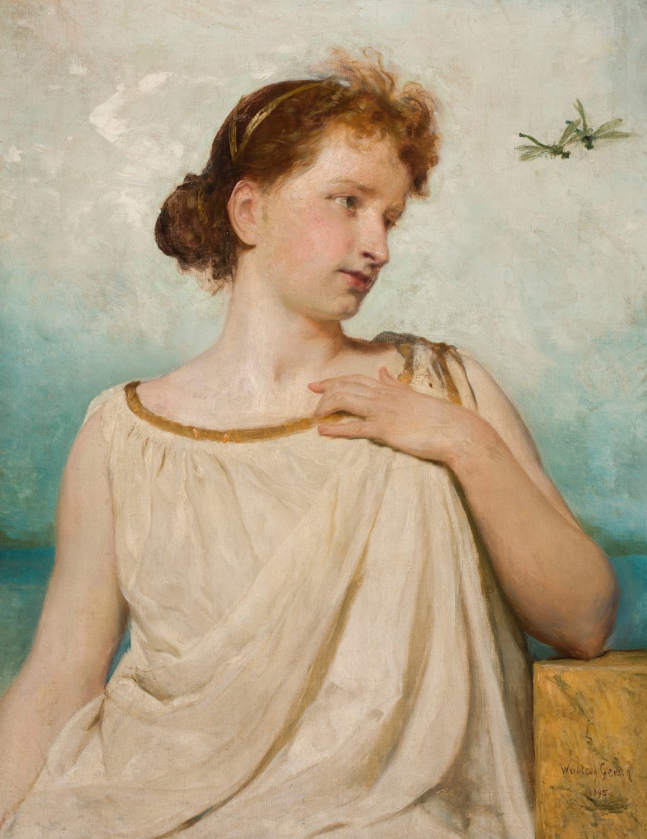 Portrait of Irena Solska née Poświk 1895