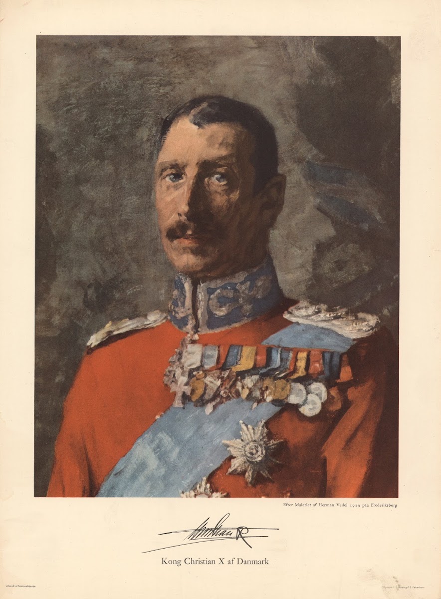 King Christian X Of Denmark 1944
