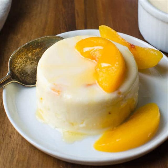 Panna Cotta Sữa Chua Đào