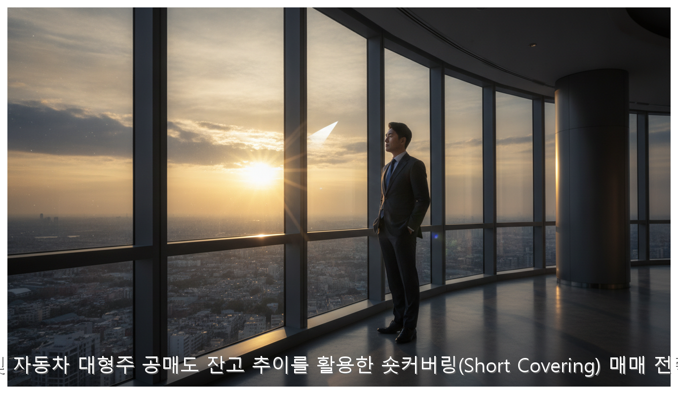 바이오 및 자동차 대형주 공매도 잔고 추이를 활용한 숏커버링(Short Covering) 매매 전략 가이드 핵심 안내 및 분석 인포그래픽 (2)