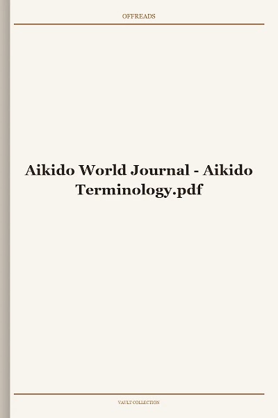 Aikido Terminology