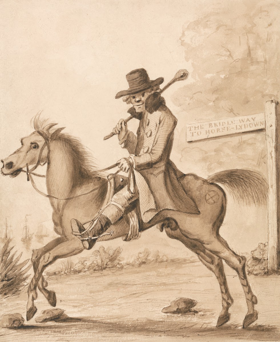 An Illustration of H Bunbury Geoffrey Gambado An Academy for Grown Horsemen A Bi