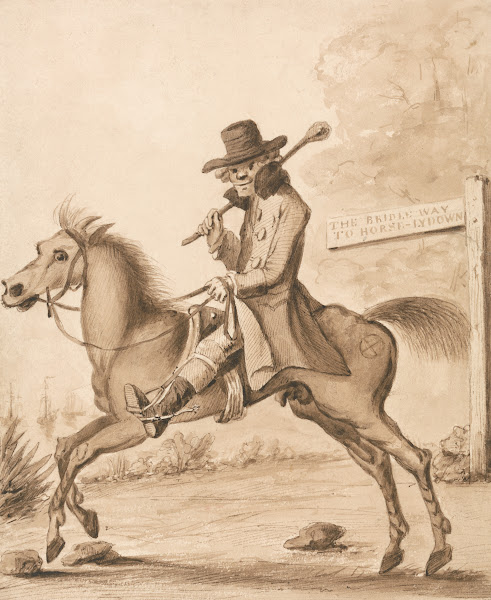 An Illustration of H Bunbury Geoffrey Gambado An Academy for Grown Horsemen A Bi