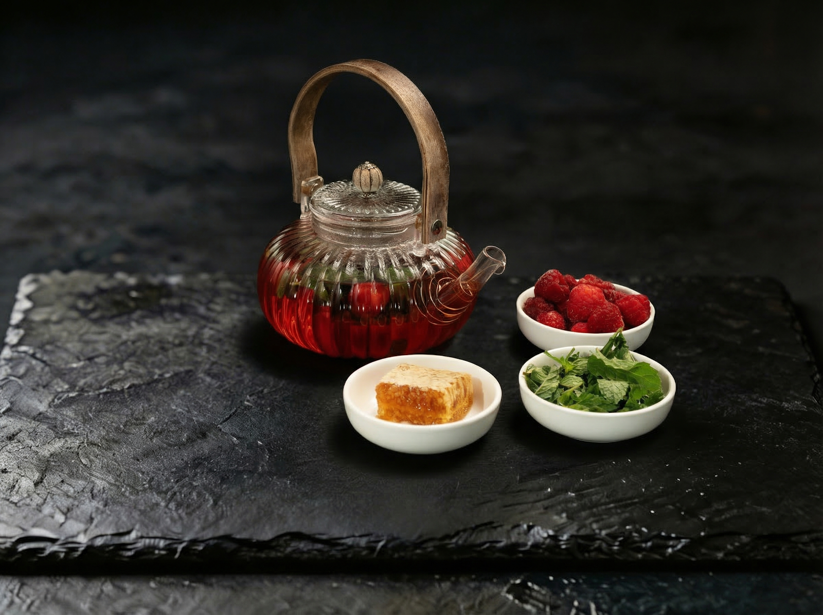 Raspberry Tea dish