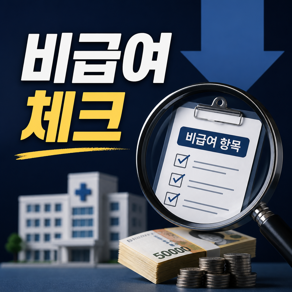 비급여 항목 점검으로 병원비 절감하는 5가지 방법