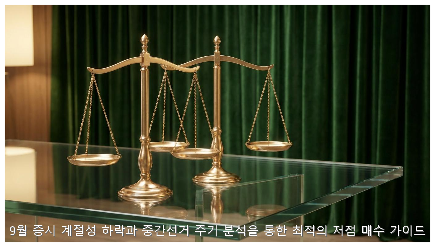 9월 증시 계절성 하락과 중간선거 주기 분석을 통한 최적의 저점 매수 가이드 핵심 안내 및 분석 인포그래픽 (5)
