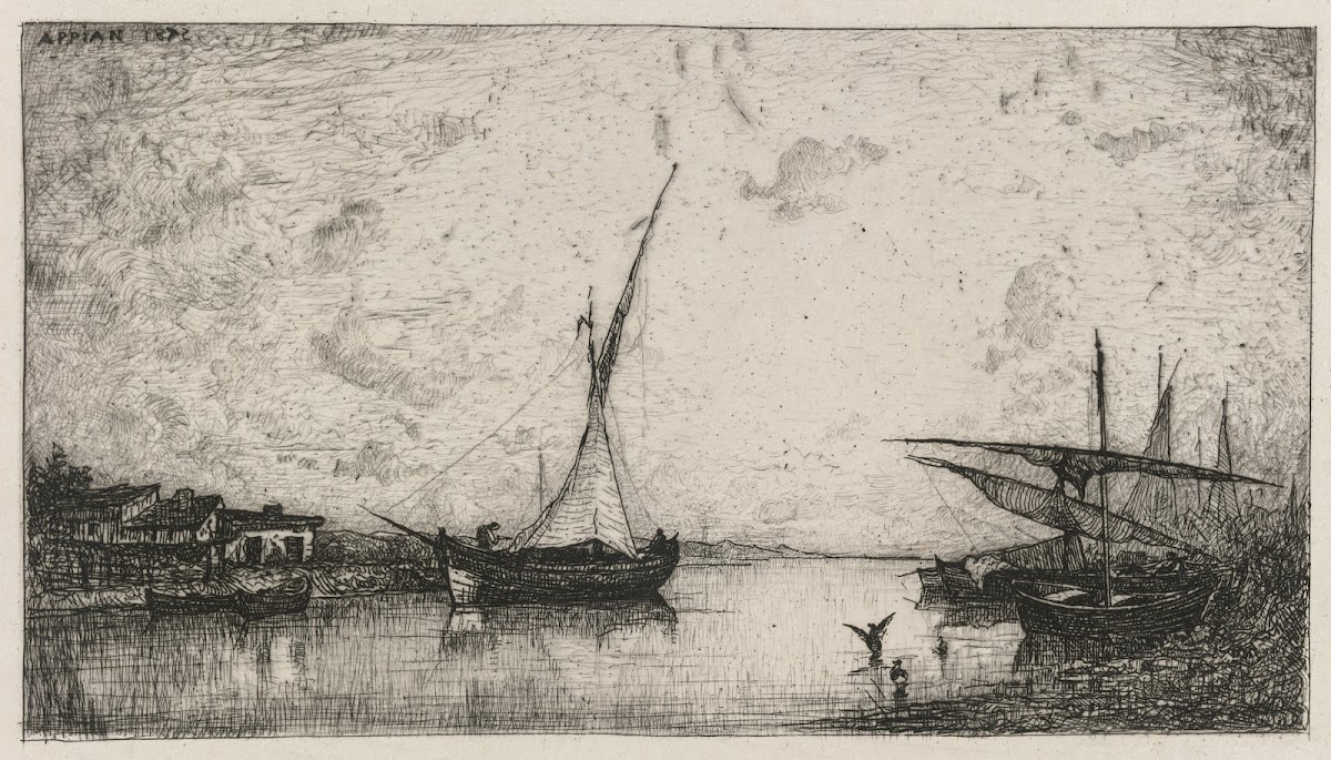 Canal aux Martigues 1872