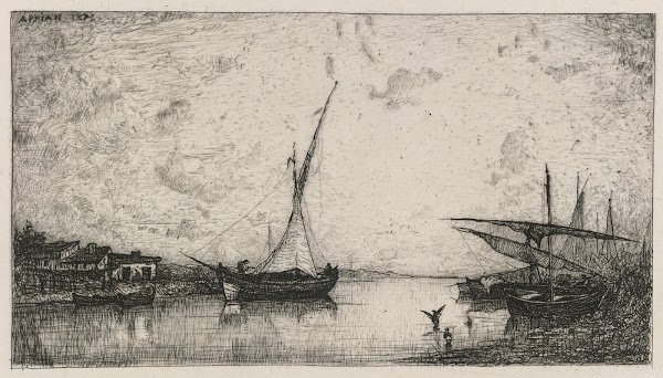 Canal aux Martigues 1872