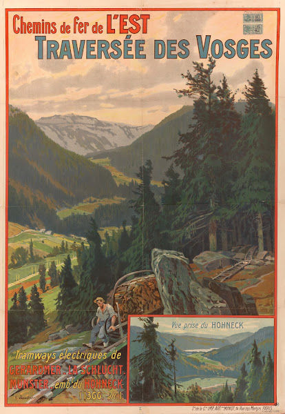 Chemins De Fer De LEst TraverséE Des Vosges 1908