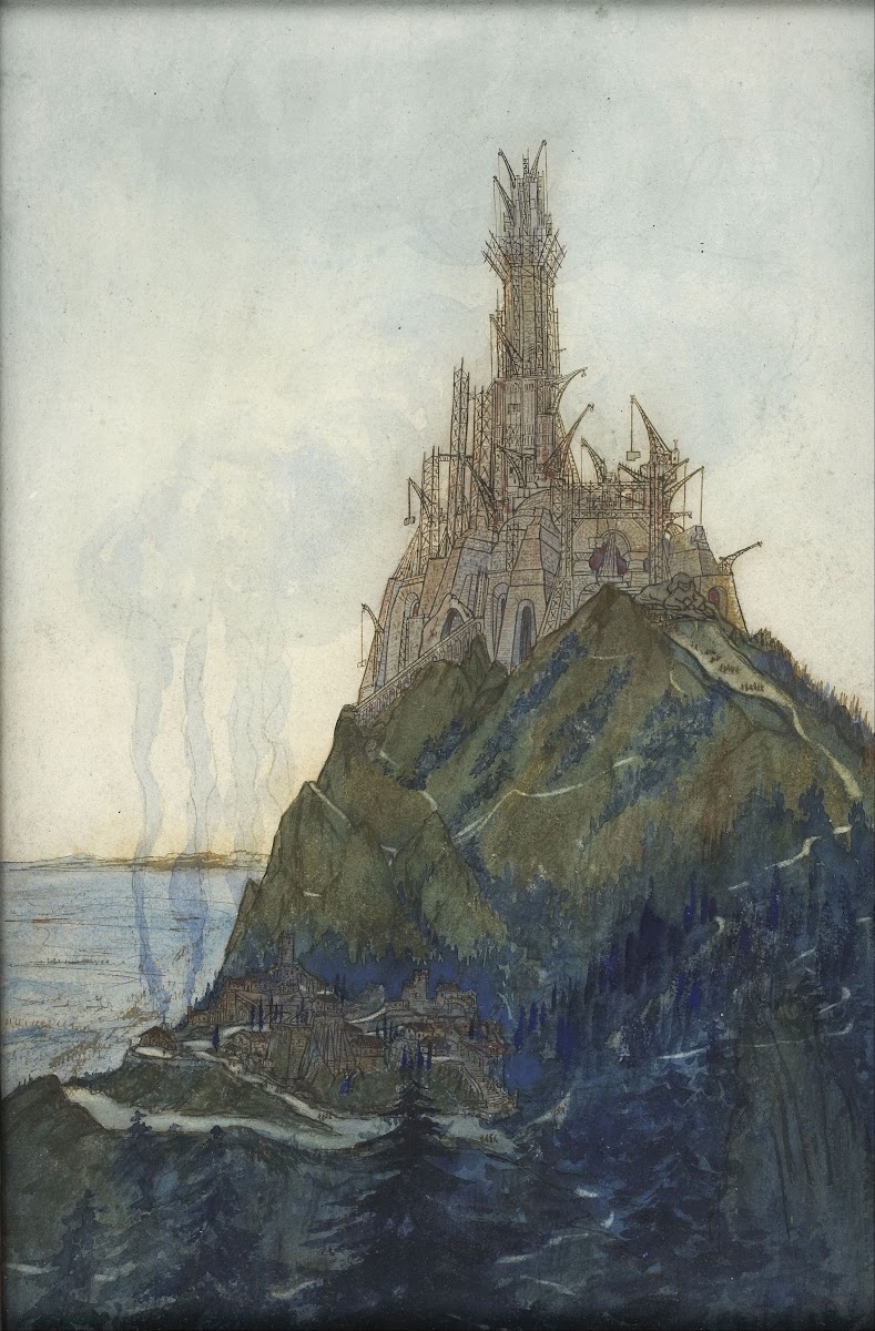 Temple Of Thought Dedicated To Beethoven Under Construction 1897 1914