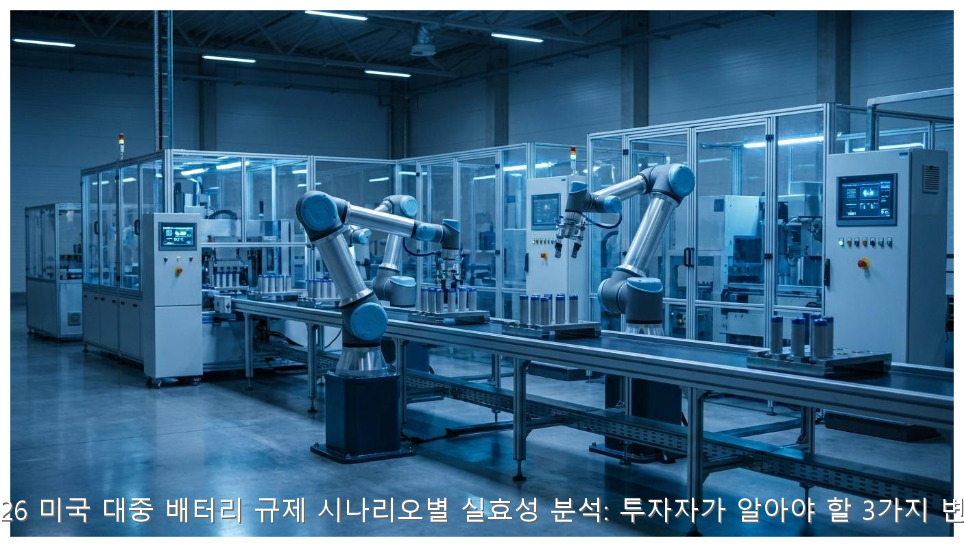 2026 미국 대중 배터리 규제 시나리오별 실효성 분석: 투자자가 알아야 할 3가지 변수 핵심 안내 및 분석 인포그래픽 (7)