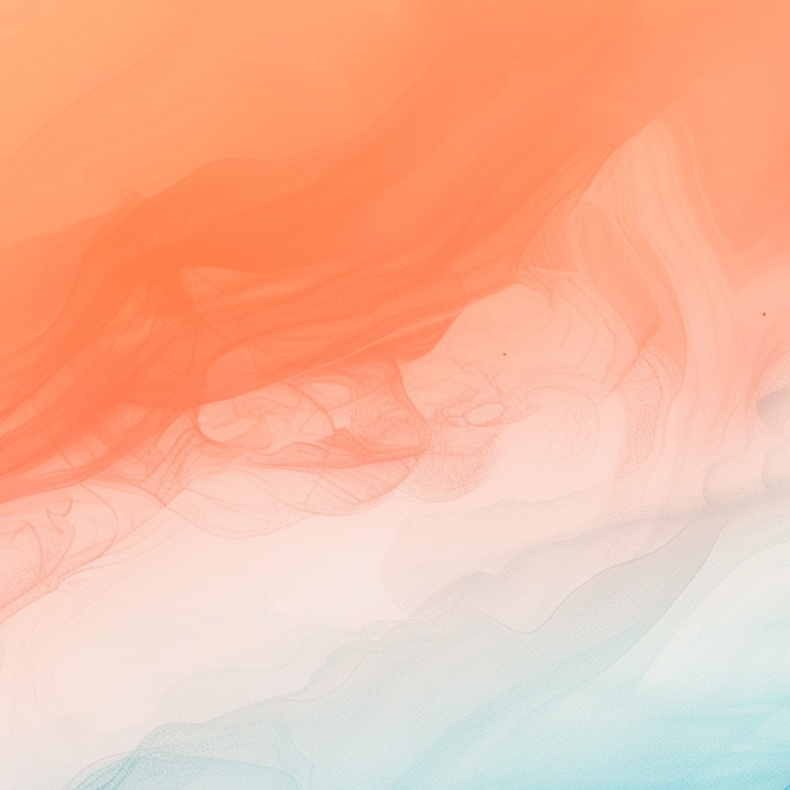 Download Abstract Gradient, Color Wash, Fluid Art, Orange Blue Full HD iPhone