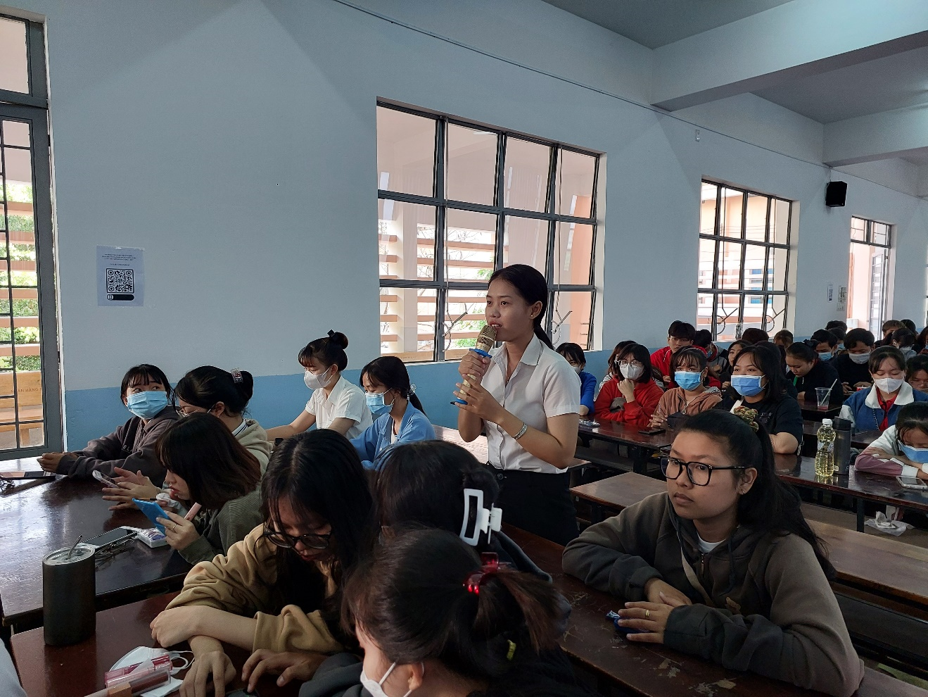 Phần giao lưu của sinh viên 5 tốt