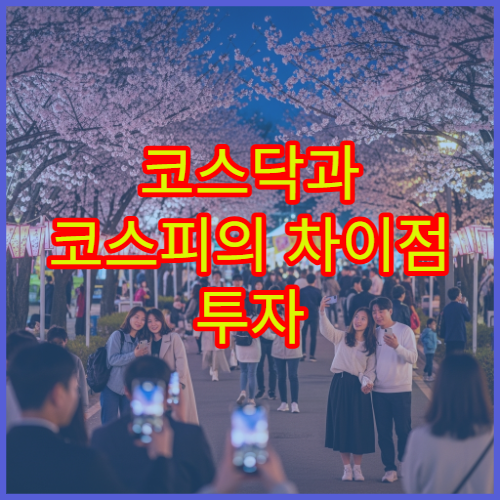 코스닥과 코스피의 차이점 투자 전략에 미치는 영향 설명