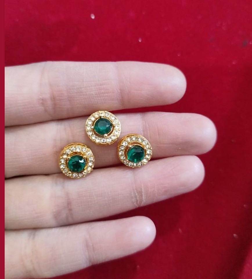 R19-Green Round Medium (Pack Of 3)