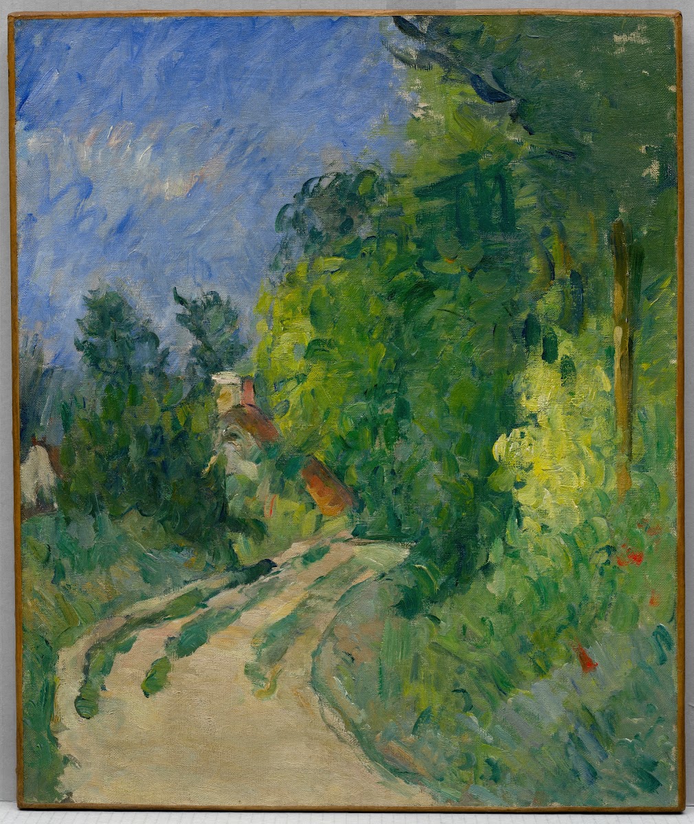 La Route tournante en sous bois 1873