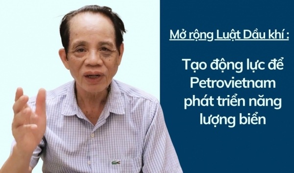 TS Ngô Đức Lâm kiến nghị mở rộng Luật Dầu khí, tạo động lực mới cho Petrovietnam phát triển năng lượng biển