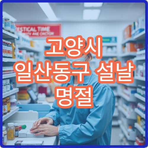 고양시 일산동구 설날 명절 연휴 이비인후과 진료 병원 찾기