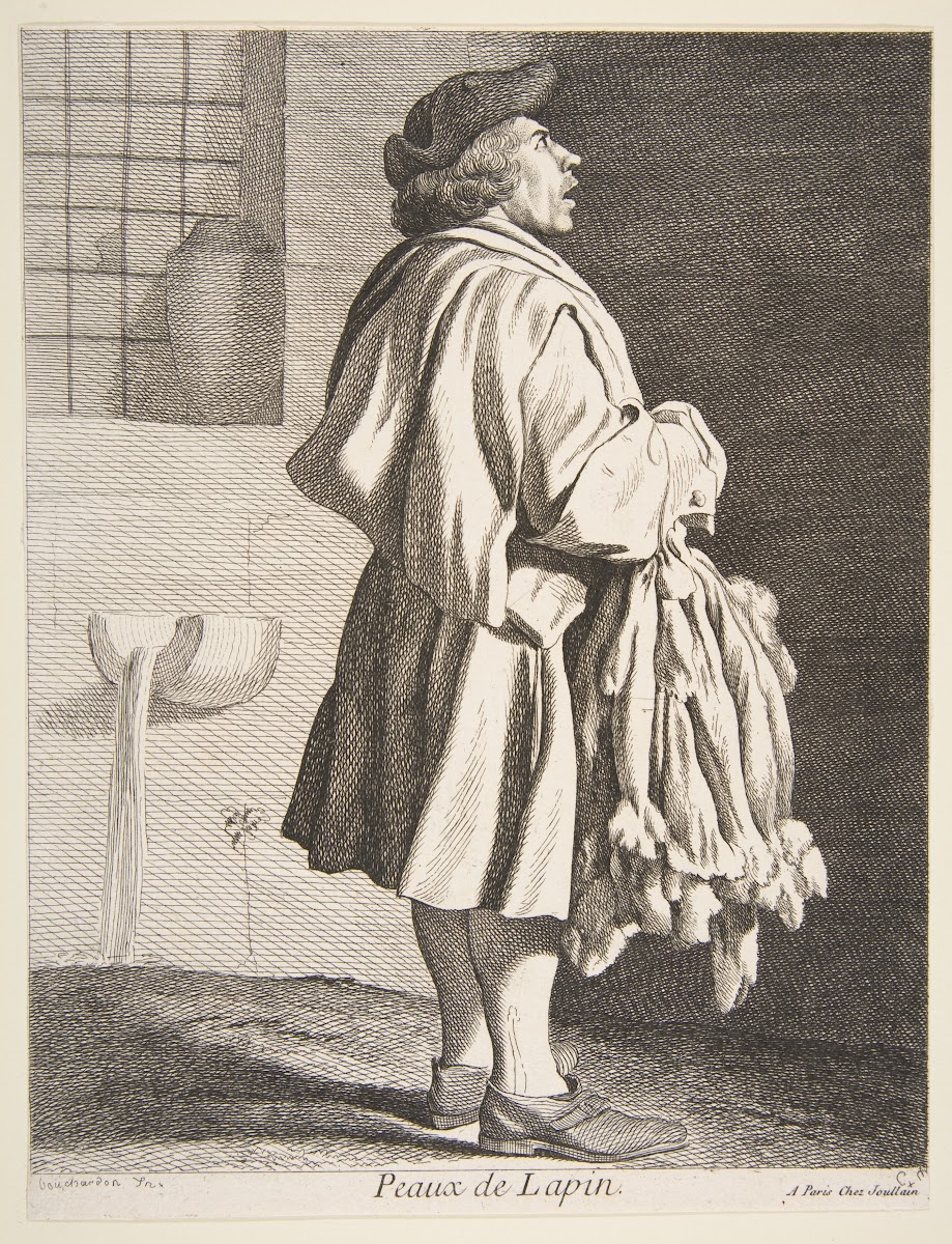 Rabbit Pelt Peddler 1737 1746