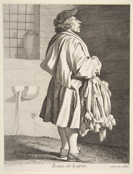 Rabbit Pelt Peddler 1737 1746