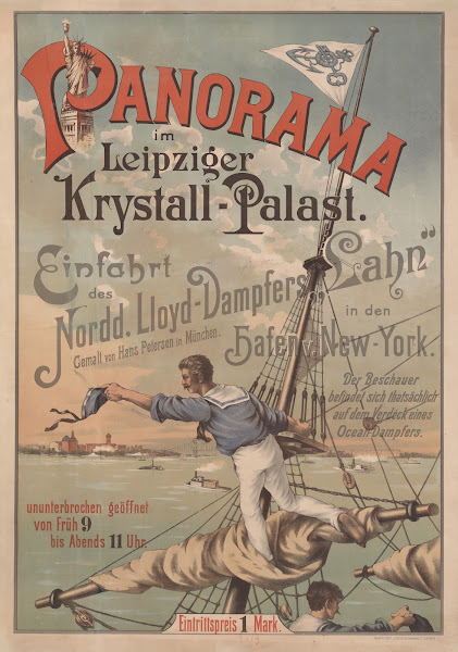 Panorama in Leipziger Krystall Palast 1890 1914