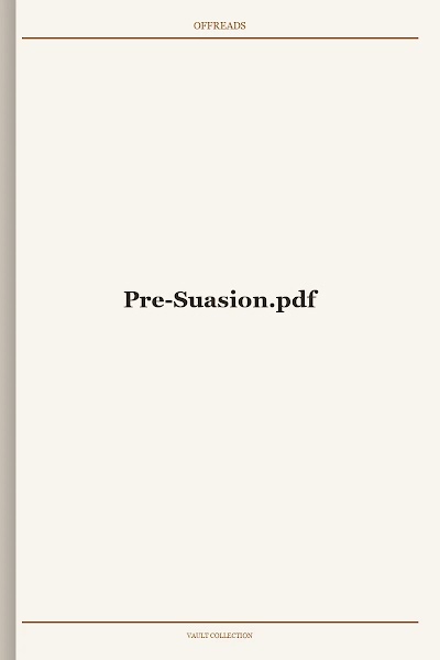 Pre-Suasion
