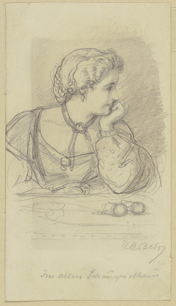 Besucherin des Schauspielhauses