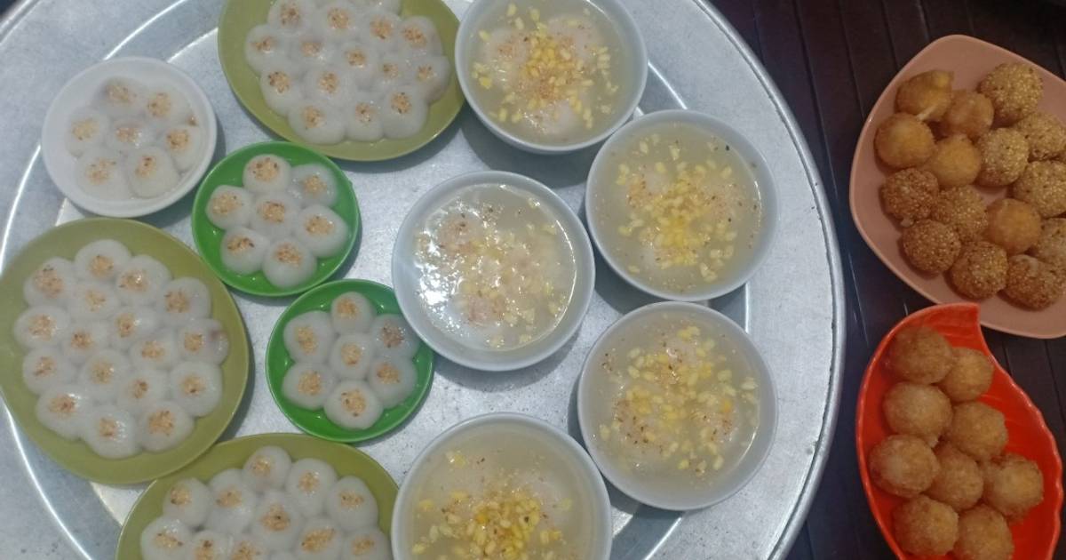 Món bánh tết hàn thực: bánh trôi nước
