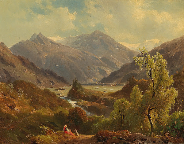 The Böcksteiner Valley with the Rathausberg Wildbad Gastein Upper Austria